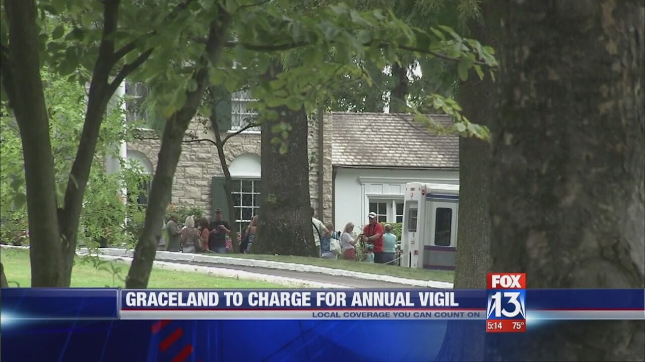 How much did graceland 2025 charge for candlelight vigil