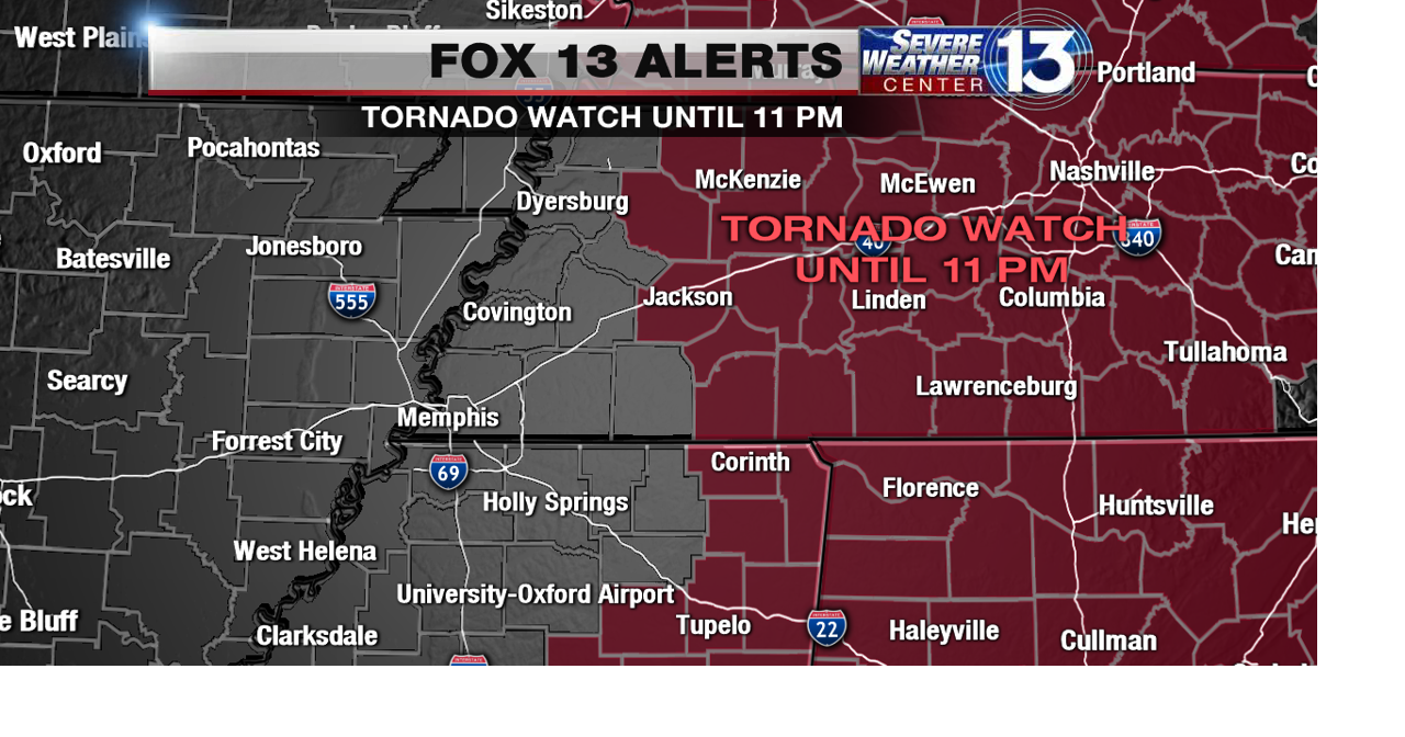 TORNADO WATCH issued for parts of our area; more storms firing off this ...