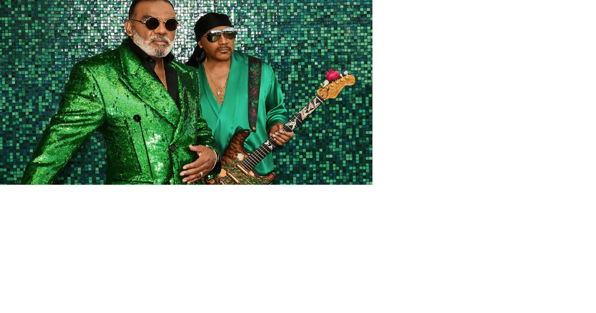 The Isley Brothers replacing Steve Miller Band at Live at the Garden