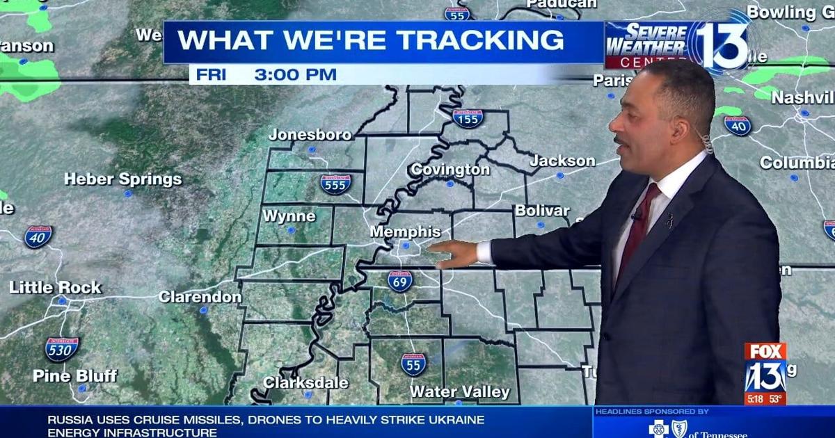 WATCH: Rain washing through the Mid-South on Saturday | Weather ...