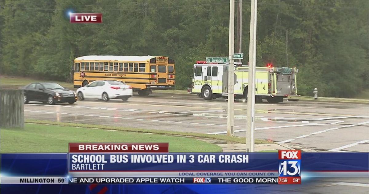 3 car crash involving Bolton High bus in Bartlett News