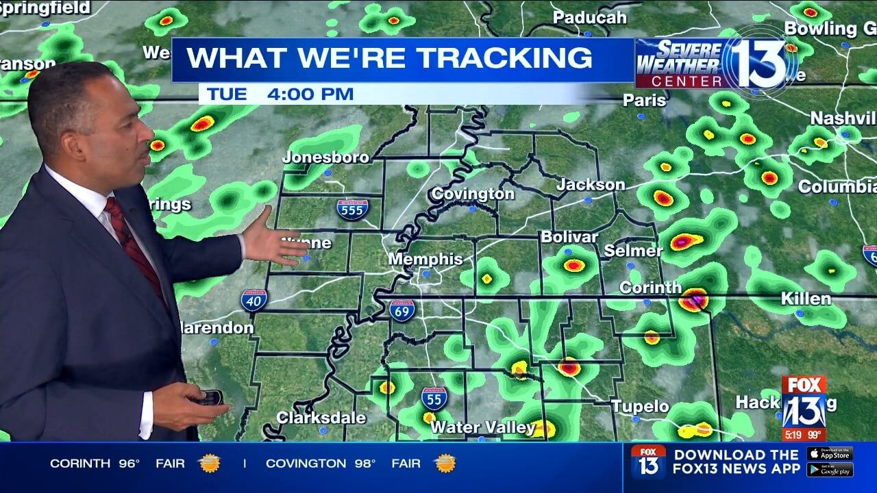 WATCH: Temps hit triple digits, pushing record highs with little