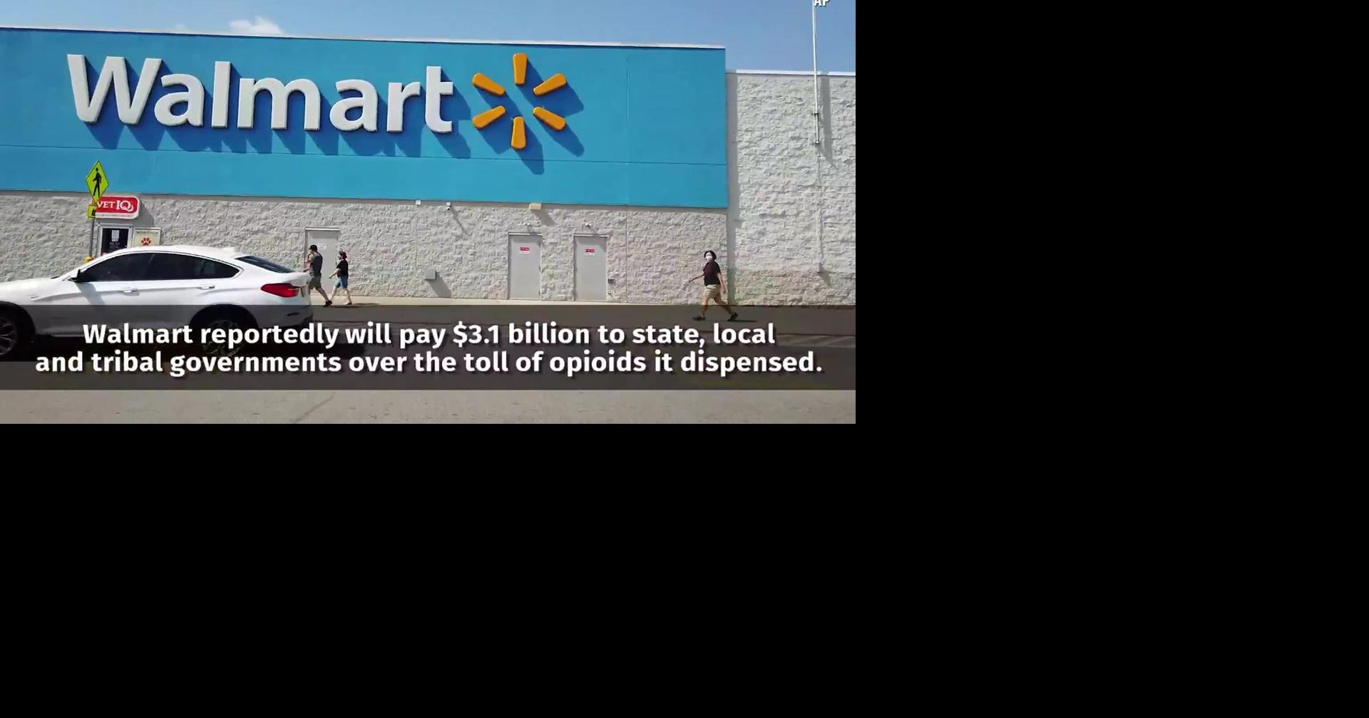 Walmart offers to pay 3.1B to settle opioid lawsuits Trending