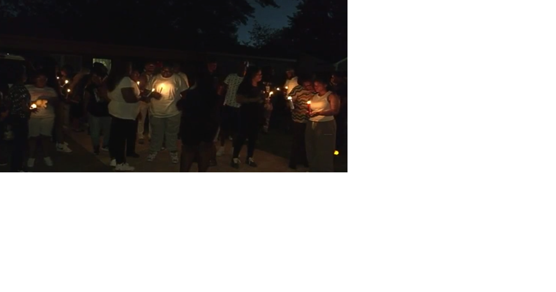 Family of man shot, killed by MPD holds candlelight vigil | News ...