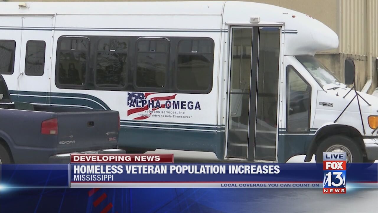 Number of homeless veterans increasing steadily in Mid South data