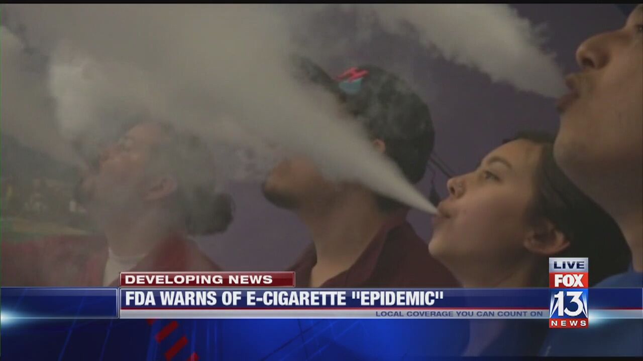 FDA warns of E cigarette epidemic among minors News