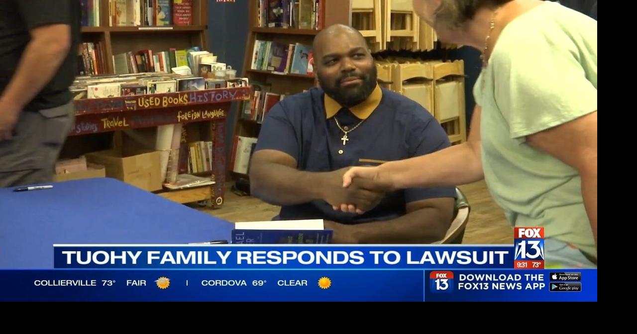 WATCH: Michael Oher of 'The Blind Side' fame holds book signing amid  lawsuit to end conservatorship, News