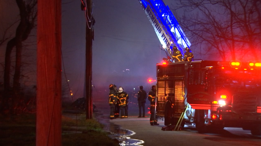 PHOTOS: Memphis Firefighters battle house fires in Medical District