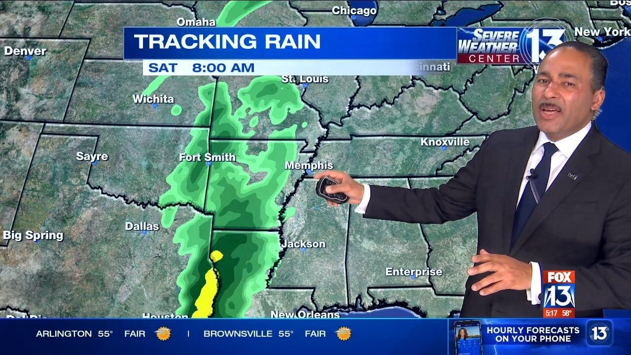 WATCH: Warm Temps To Stick Around In The Mid-South Without Rain Until ...