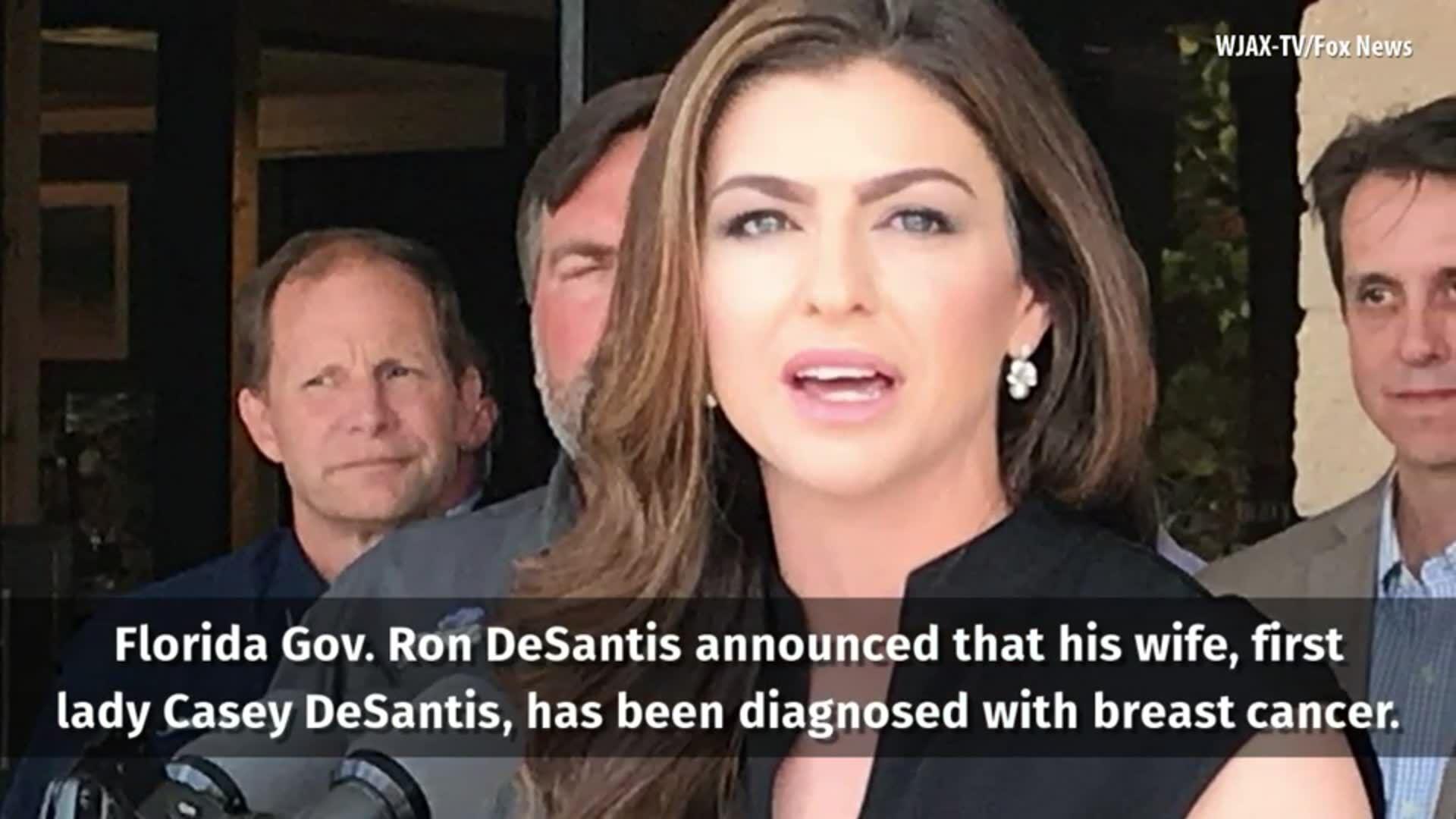 Ron DeSantis' Wife Casey DeSantis Has Breast Cancer