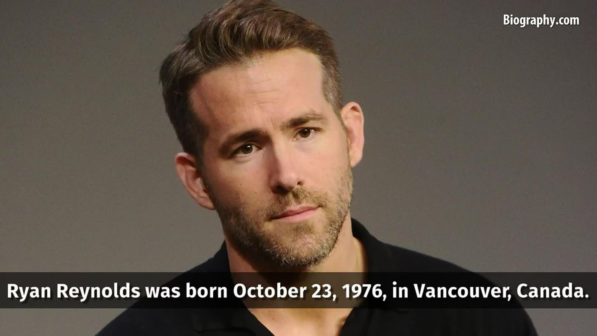 Ryan Reynolds Biography