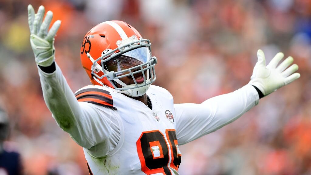 Halloween message? Cleveland Browns' Myles Garrett gets gridiron