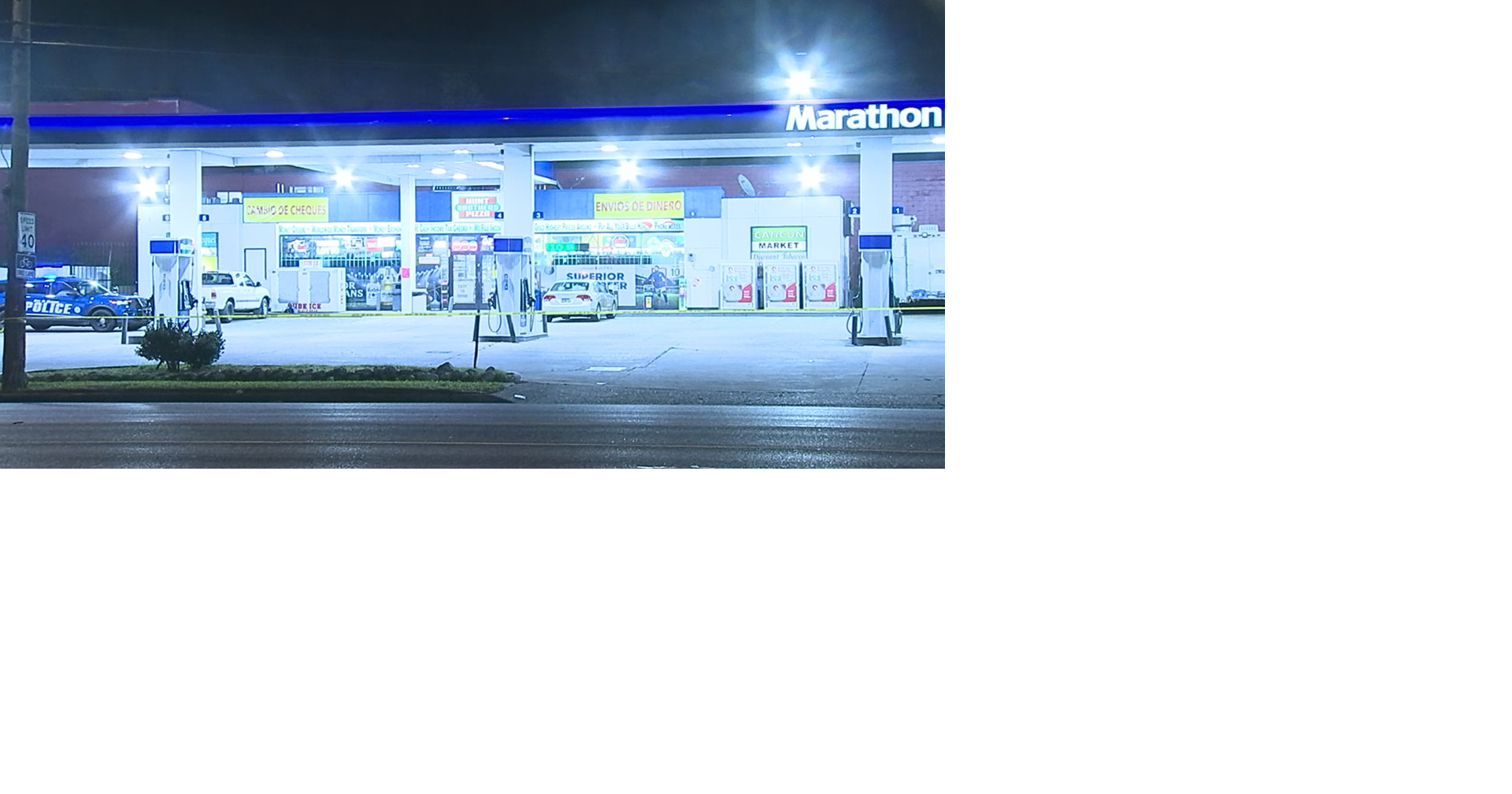 WATCH: Police investigate shooting at gas station in Parkway Village ...