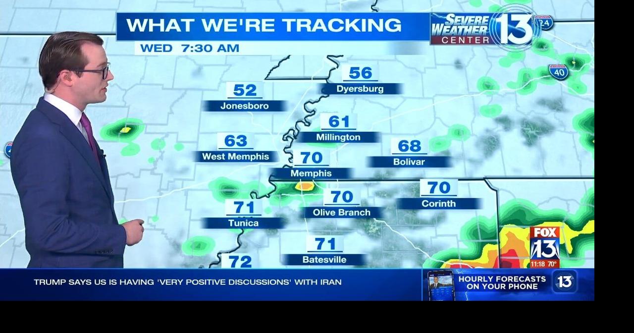 WATCH: Rain returning to the Mid-South over next couple days | Weather ...