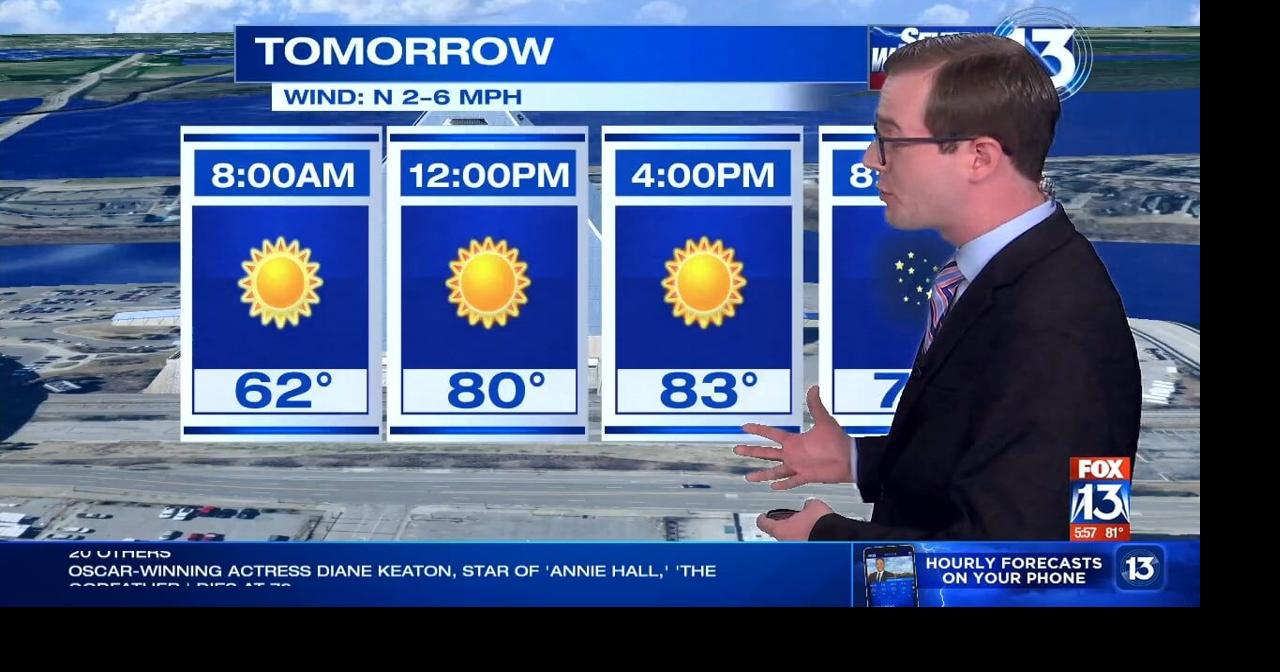 WATCH: Cool mornings, warm afternoons with plenty of sunshine continues ...