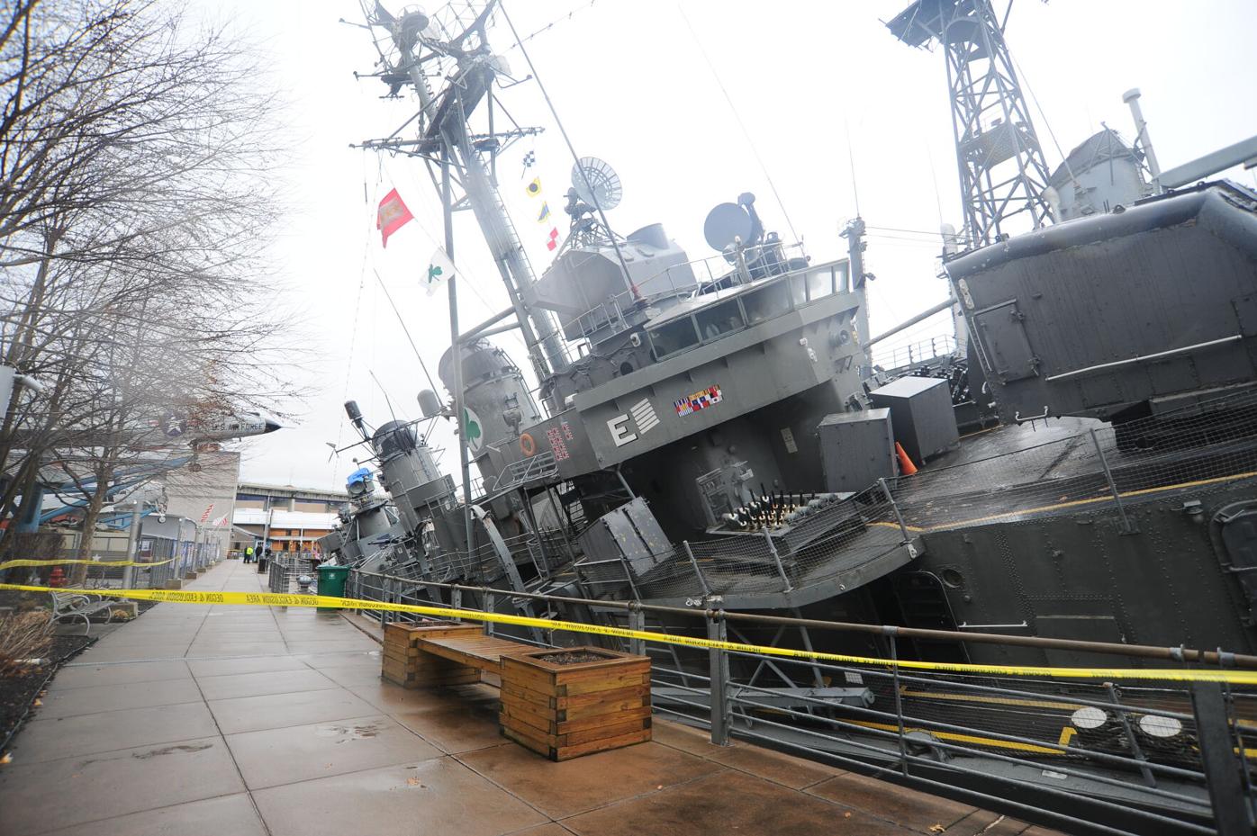 WWII naval ship USS The Sullivans sinking in Lake Erie | Trending Archives  | fox13memphis.com
