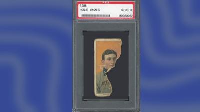 Torn T206 Honus Wagner baseball card sells for $475K at auction, Trending