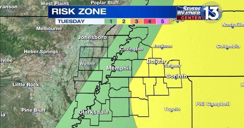 Tuesday's Risk Zone | | fox13memphis.com