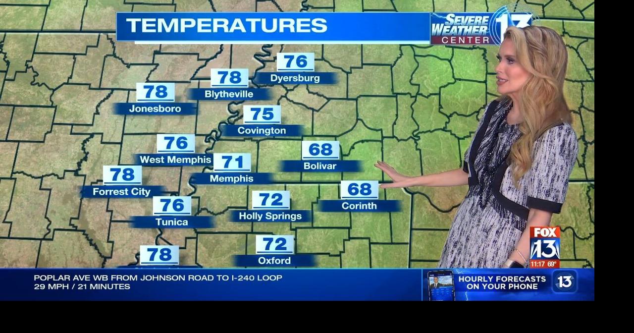 WATCH: Rain possible this week as temps continue to climb across the ...