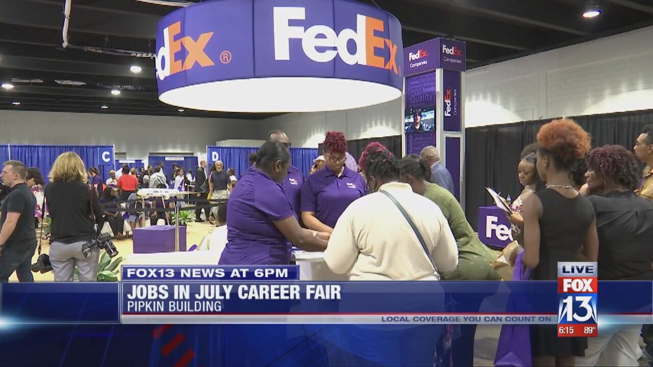 City of Memphis partners with FedEx for job fair with more than 70