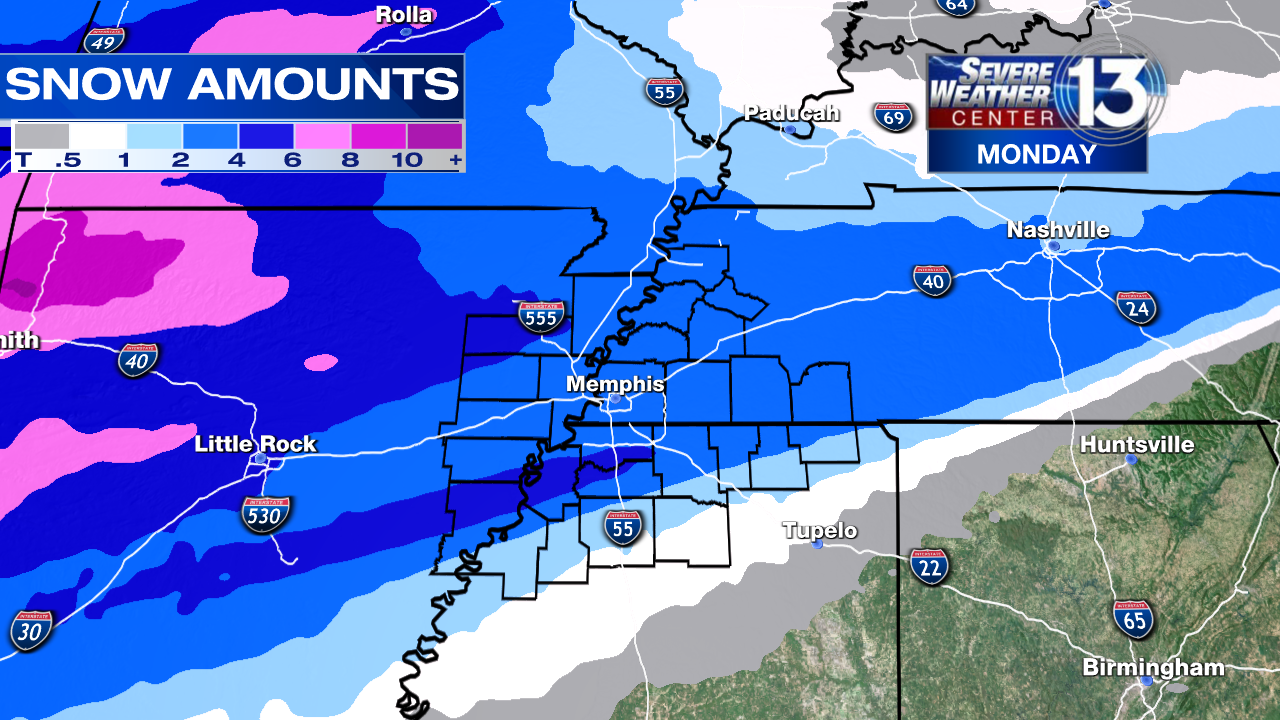 WATCH: Brutal, Cold Temperatures Expected To Move Through The Mid-South ...