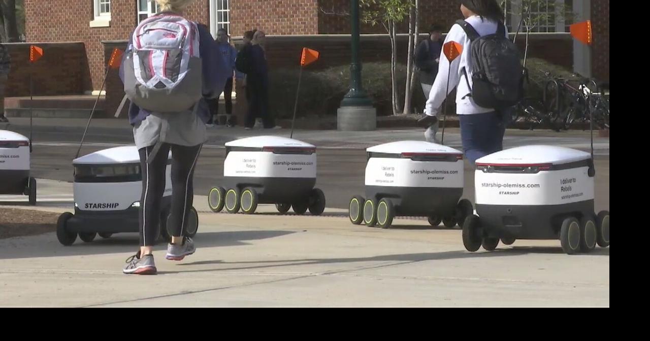 Ole Miss launches food robots for oncampus deliveries News
