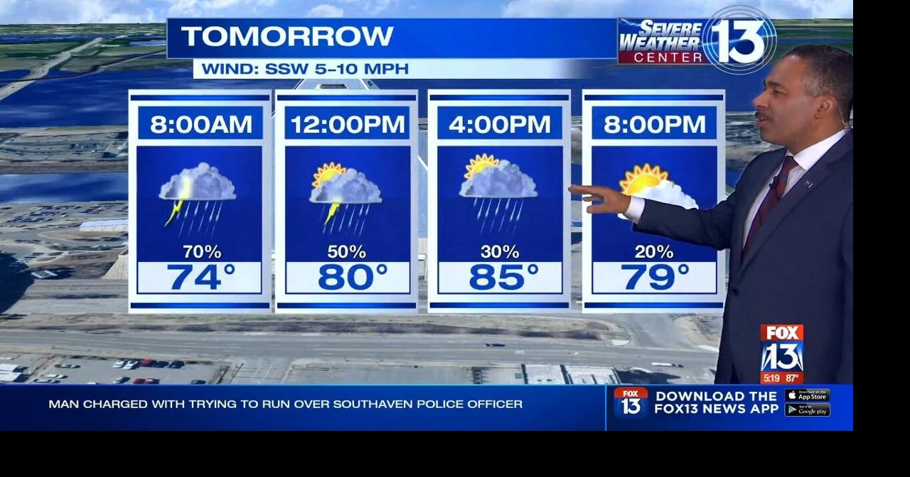 WATCH: Scattered storms and heavy humidity through midweek | Weather ...