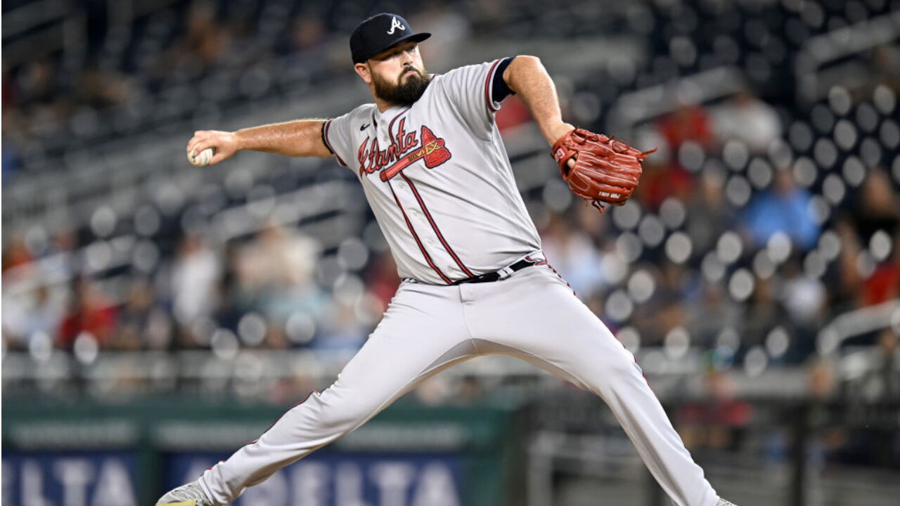 Watch: Marlins pitcher Castano hit in head by line drive off bat