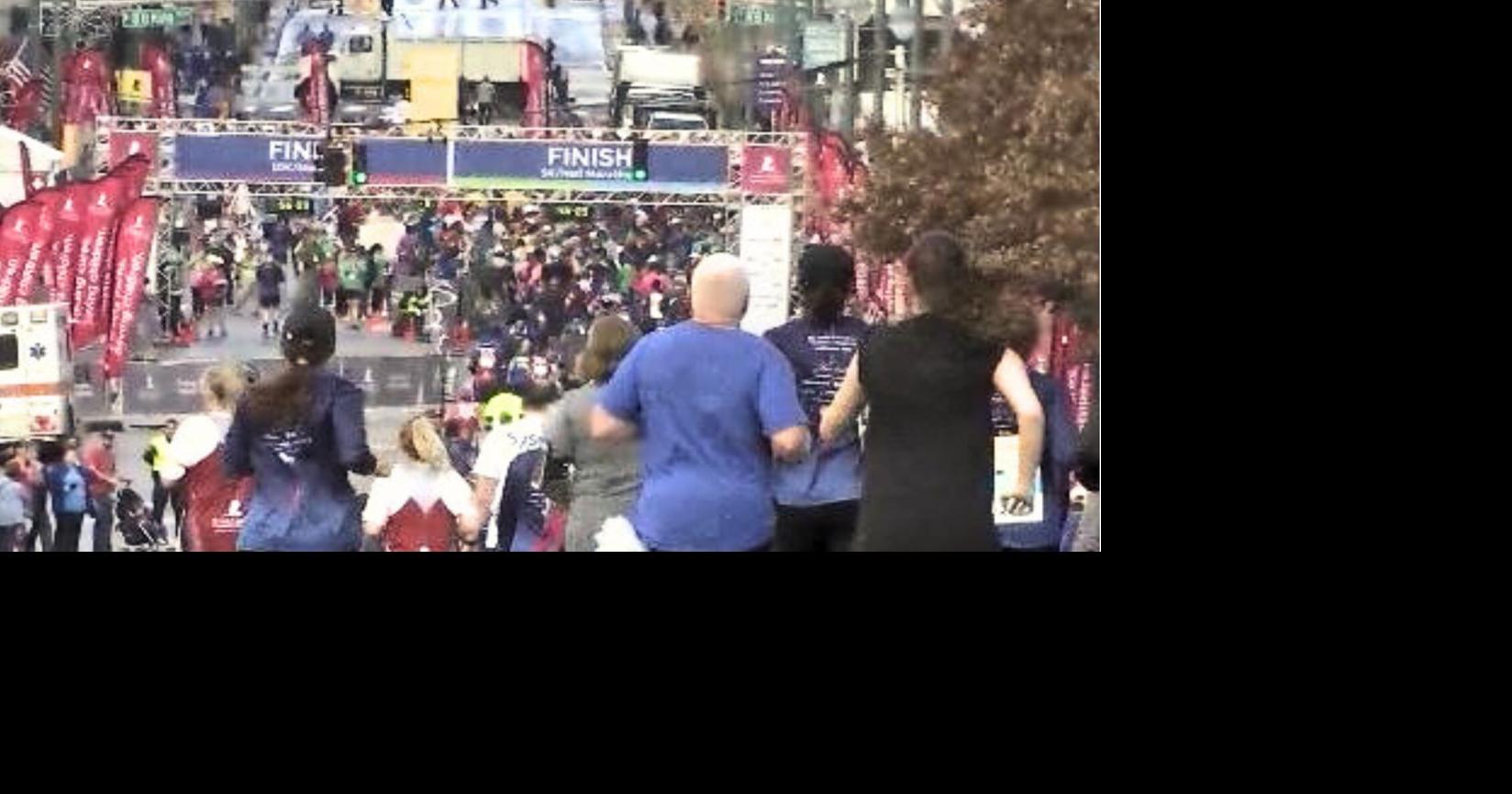 WATCH Finish Line St. Jude Marathon steers 26K runners through the city, infuses hospital