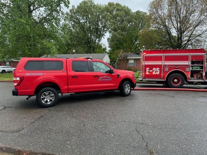PHOTOS: Firefighters battle house fire in East Memphis fox13memphis com