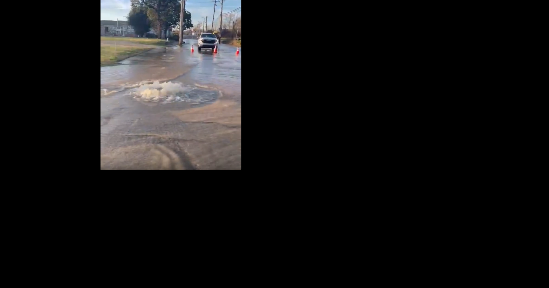 Water main break floods streets in Downtown Memphis neighborhood, MLGW says