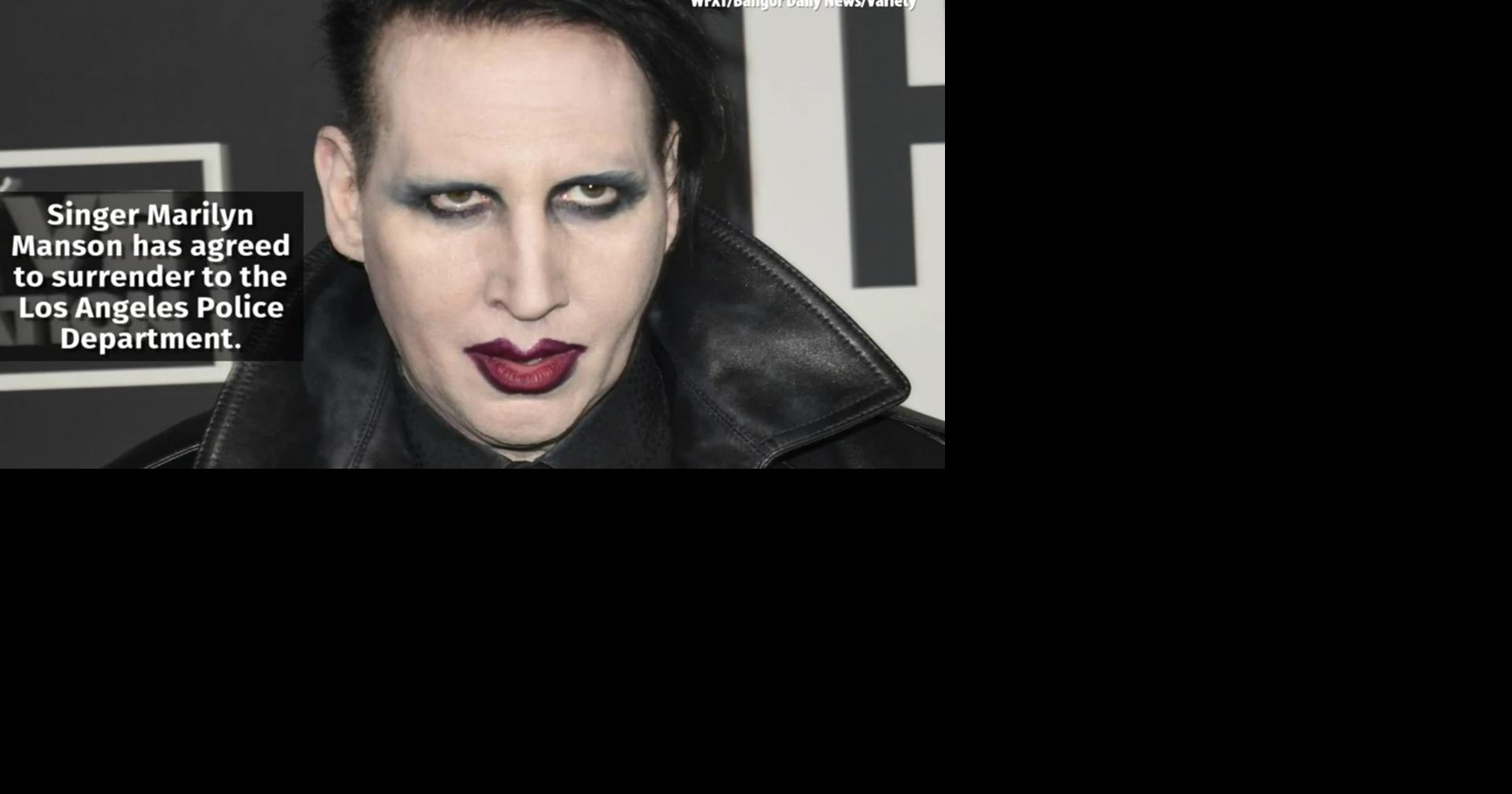 Marilyn Manson agrees to surrender to police on NH arrest warrant