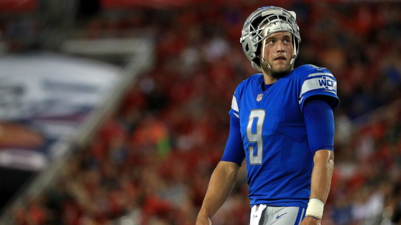 Lions place QB Matthew Stafford on COVID-19 reserve list