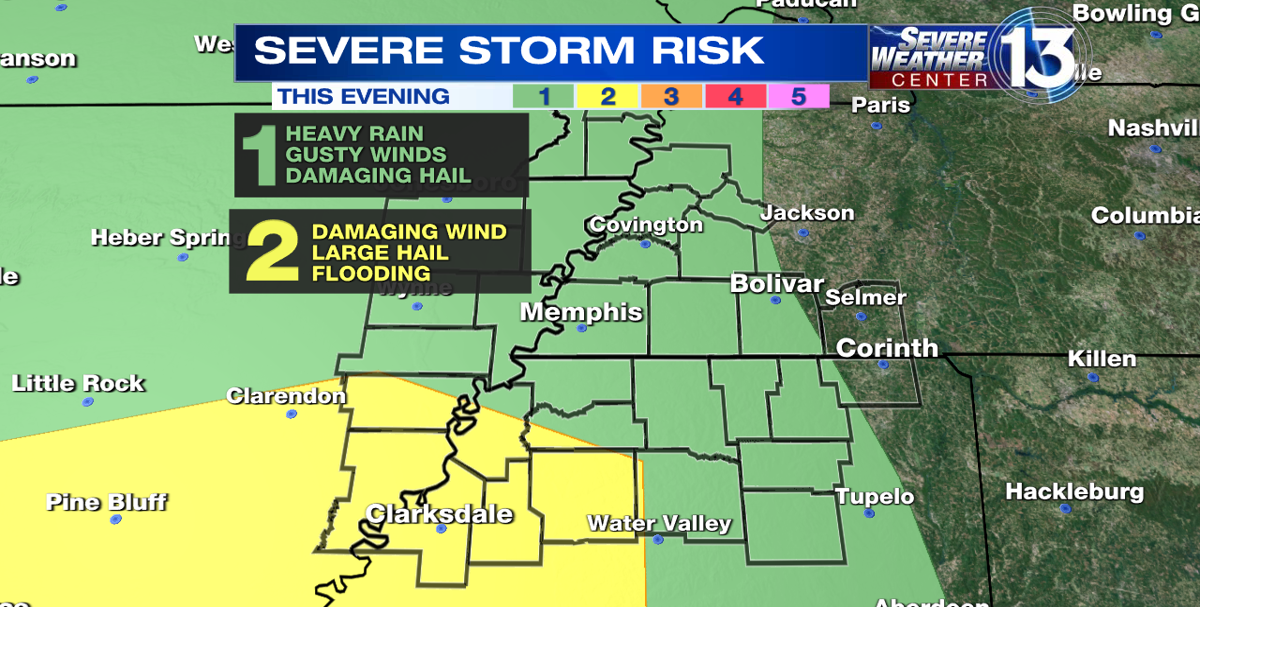 Mid South Weather Update: Little Relief From The Heat Despite Showers. - hnchhsa