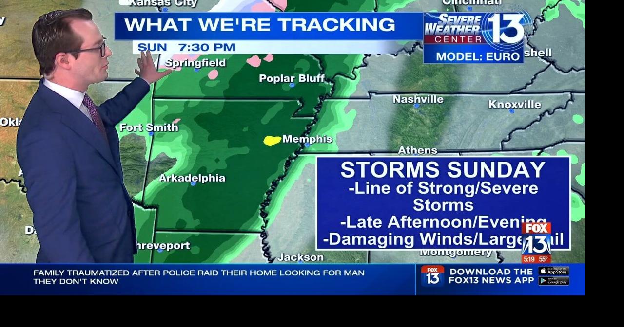 WATCH: Temporary calm, sunny weather conditions before strong storms ...