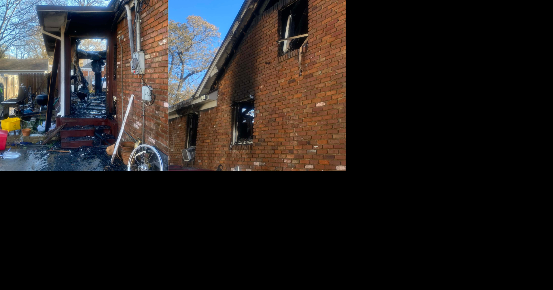 PHOTOS: Man hospitalized for smoke inhalation after fire destroys home ...
