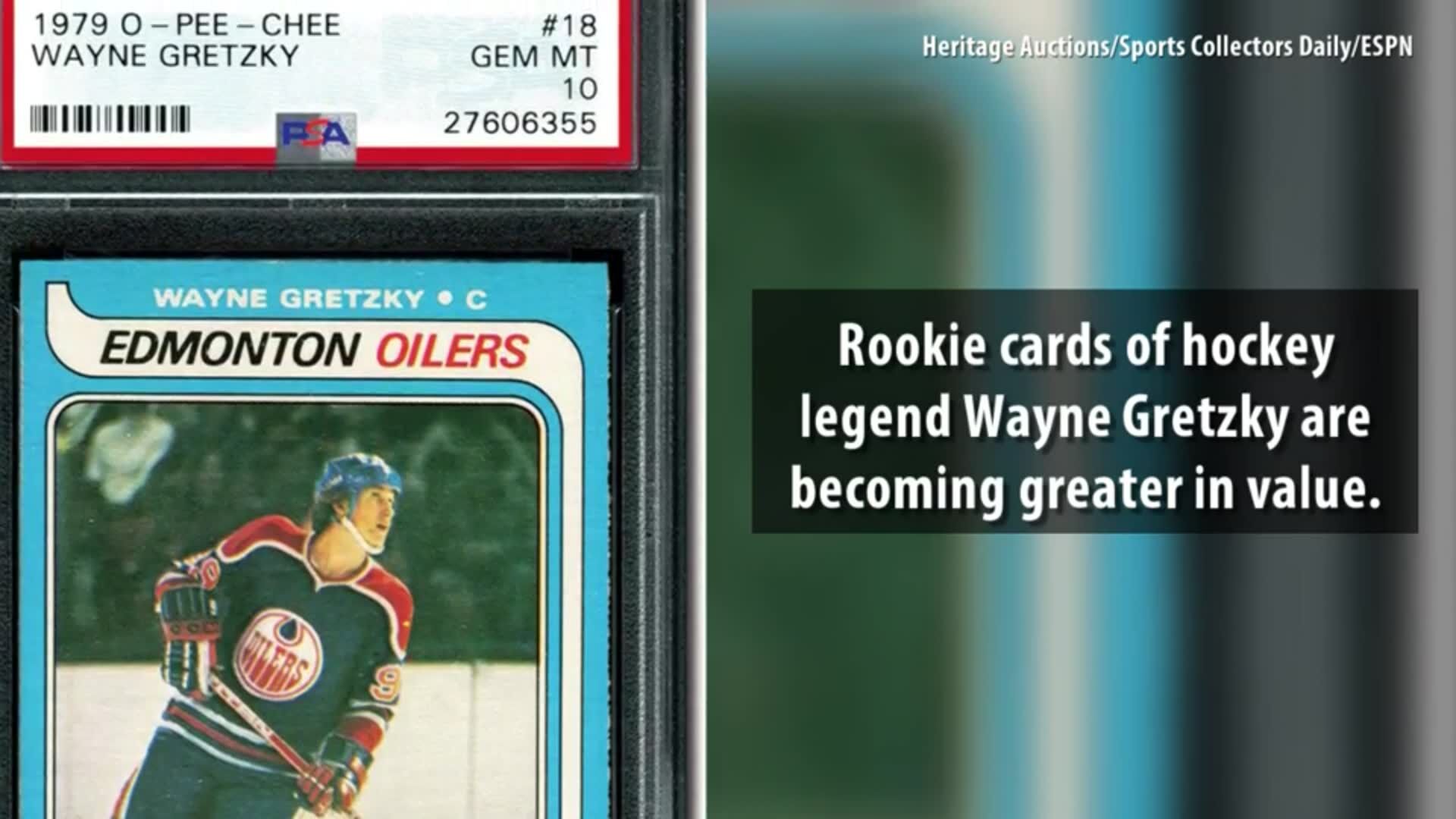 Wayne Gretzky rookie card sells for record $3.75 million