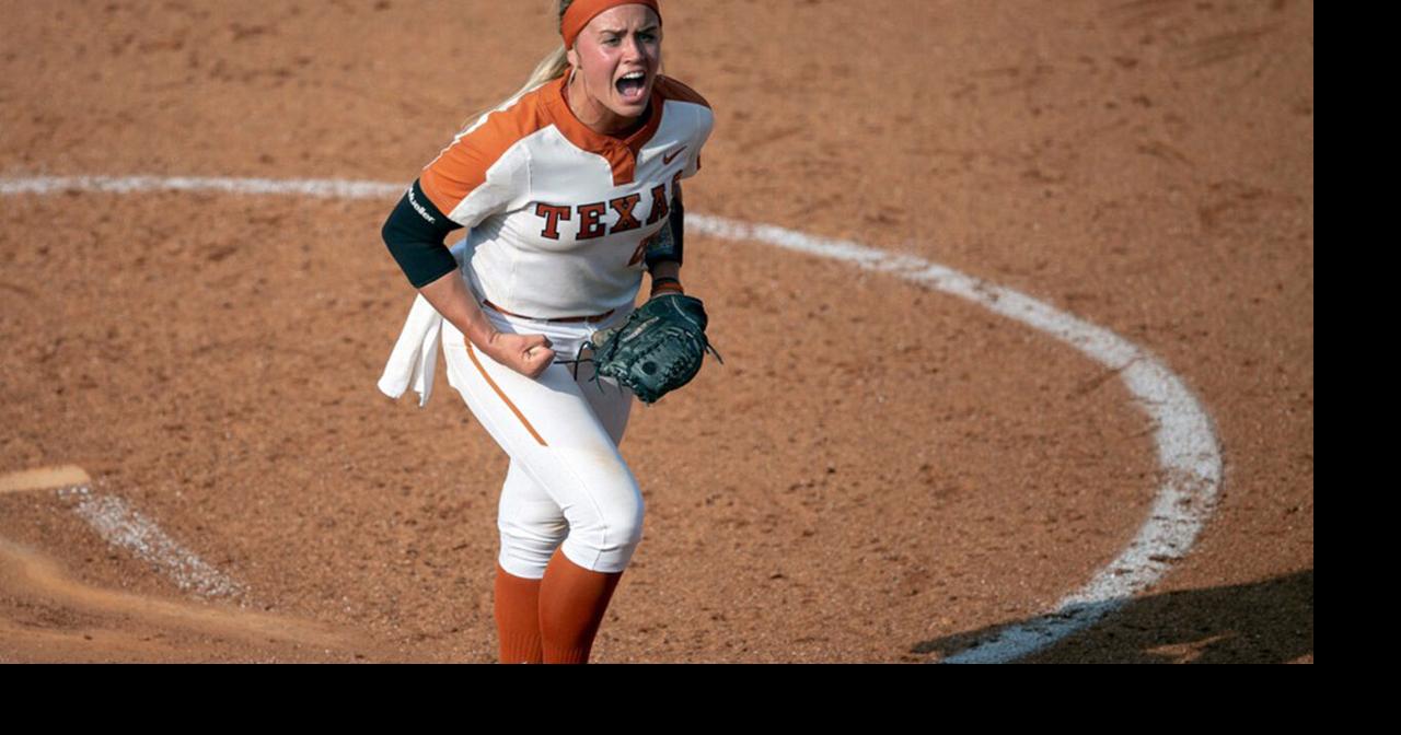 University of Texas softball pitcher Miranda Elish OK after getting hit ...