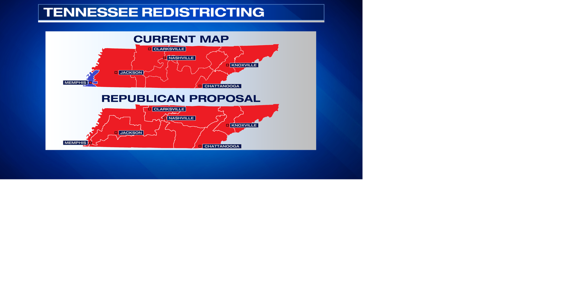 Day 2 of Tennessee Special Session: Republican Congressional map revealed, protestors asked to leave