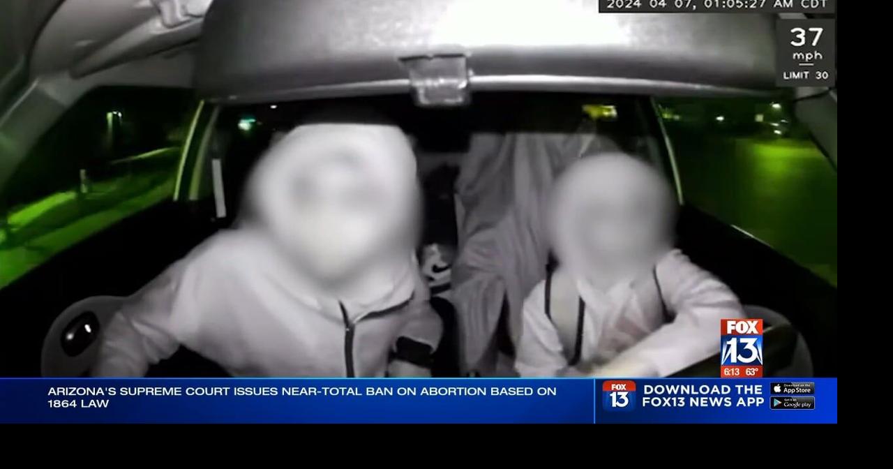 WATCH: Video shows young kids joyriding in stolen car | News ...