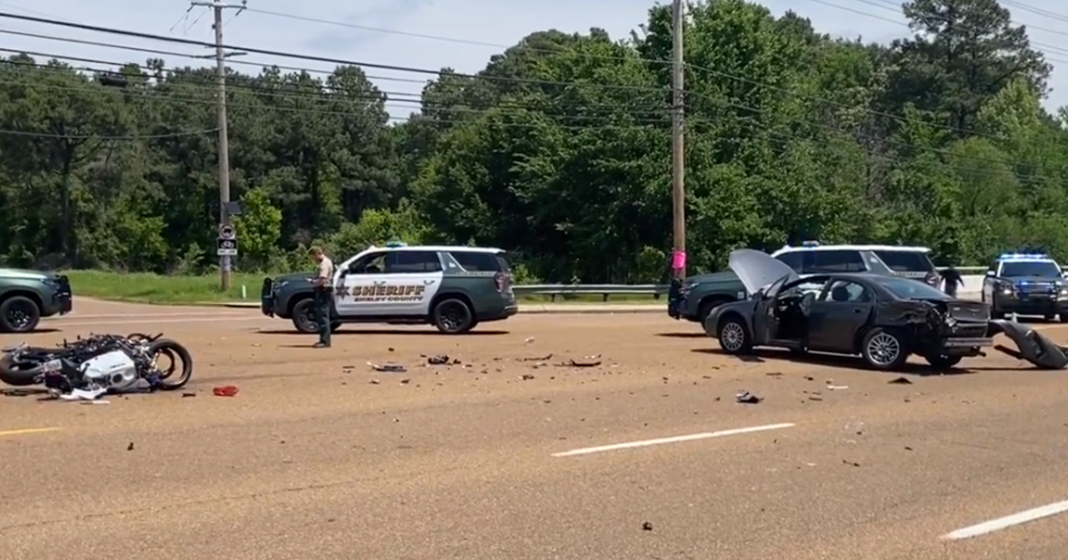 Man in critical condition after crash involving motorcycle | News – FOX13 Memphis