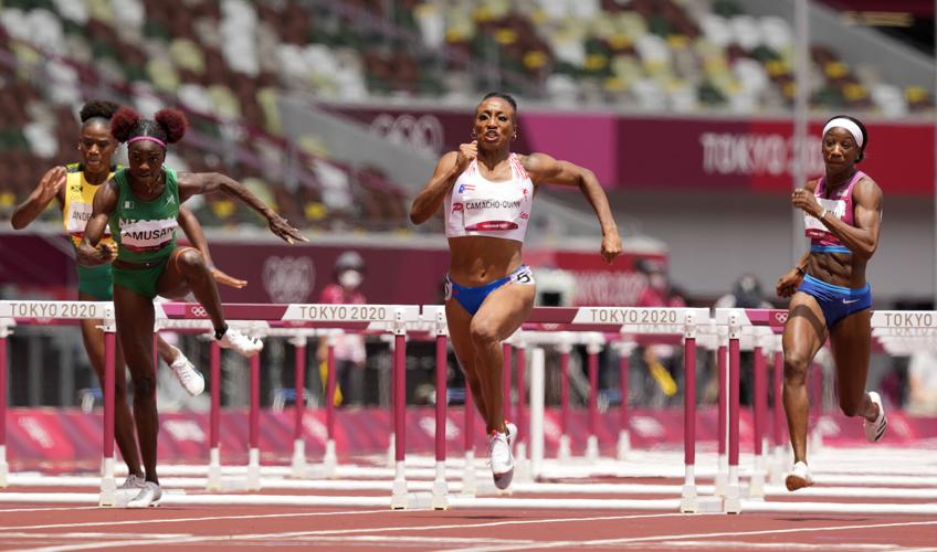 Photos Kendra 'Keni' Harrison wins silver in 100meter hurdles at