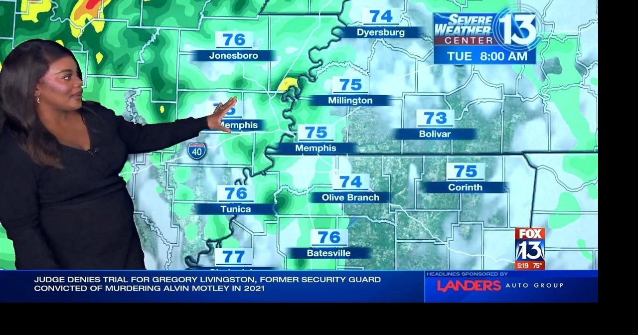 Mid South Weather Update: Little Relief From The Heat Despite Showers. - 0qati9v