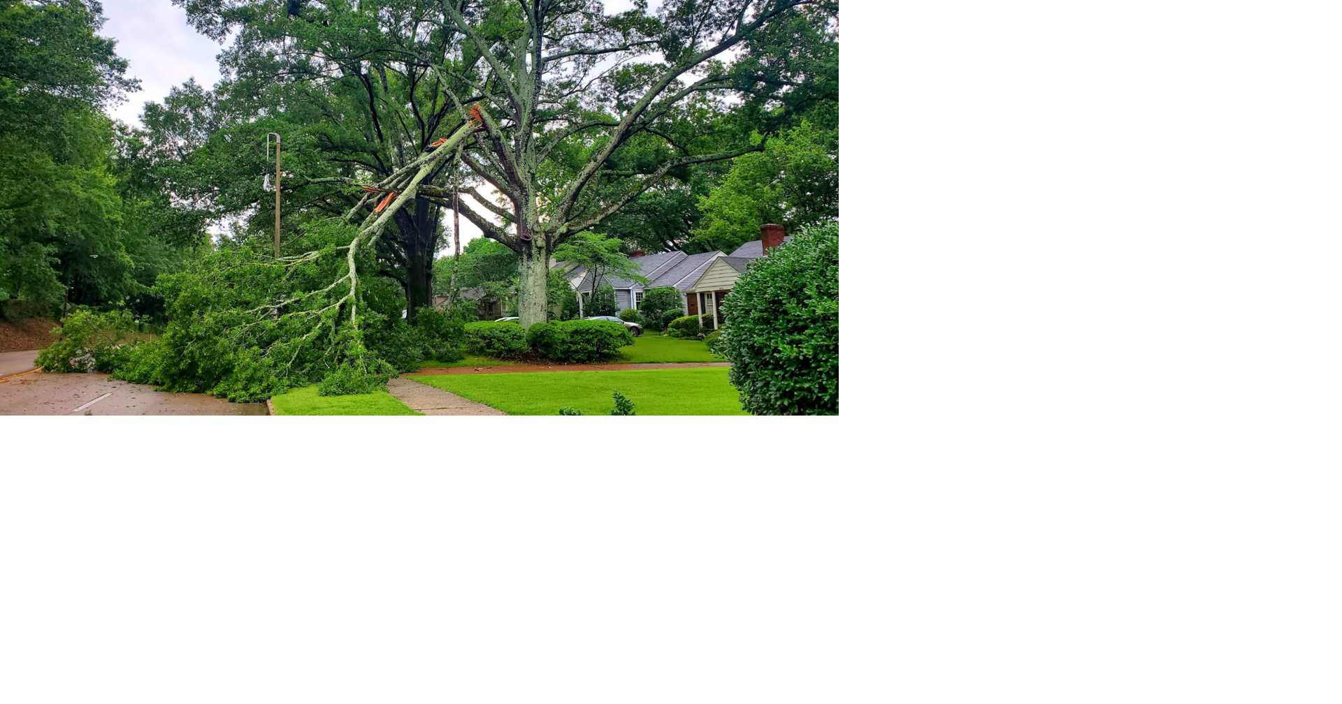 Memphis storm damage