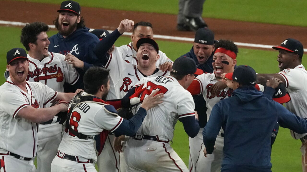 Official Atlanta Braves Nlcs National League Champions 2021 T