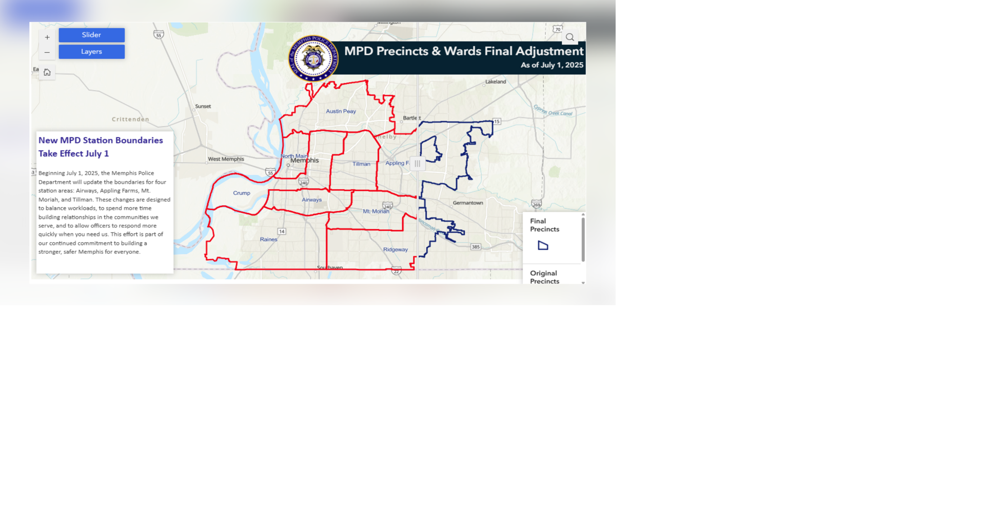 MPD announces new boundary updates for four station areas | News ...