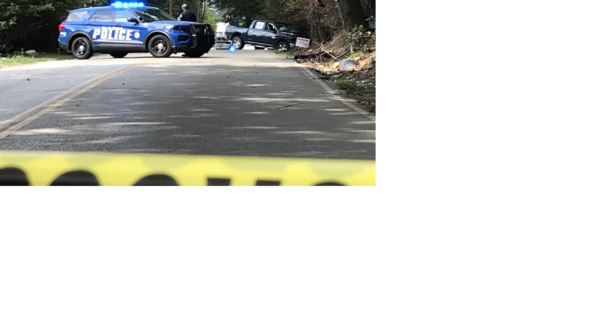 Man dead after crashing truck into utility pole, police say | News ...