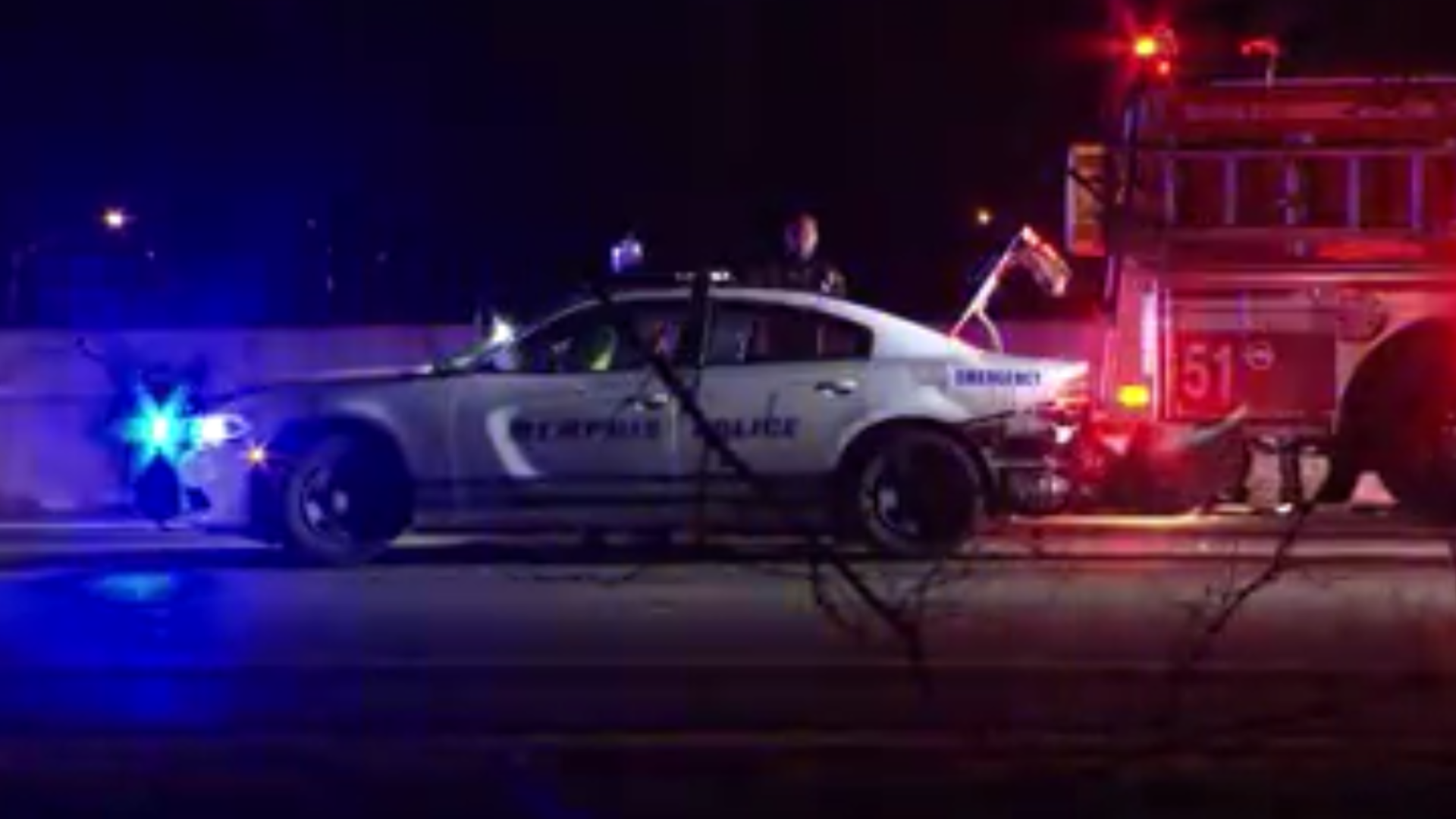 Two MPD officers injured after cars crash into accident on I-40 | News ...