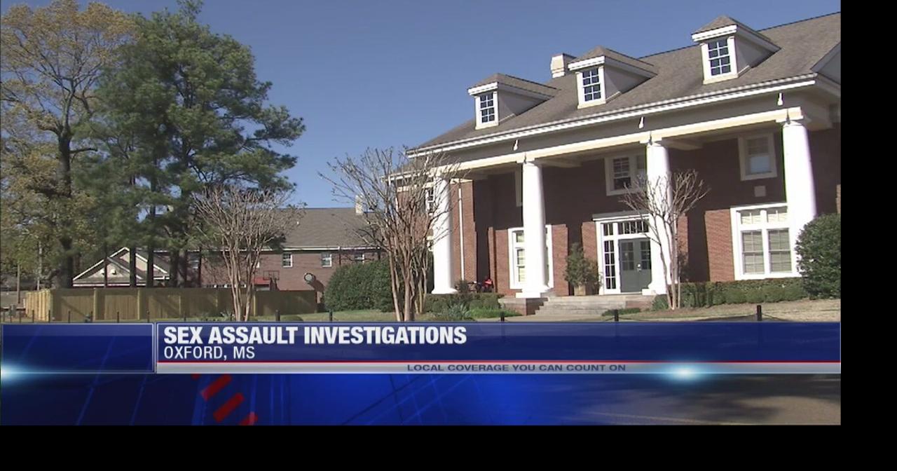 Sexual Assault Near Ole Miss Fraternity Area Being Investigated News
