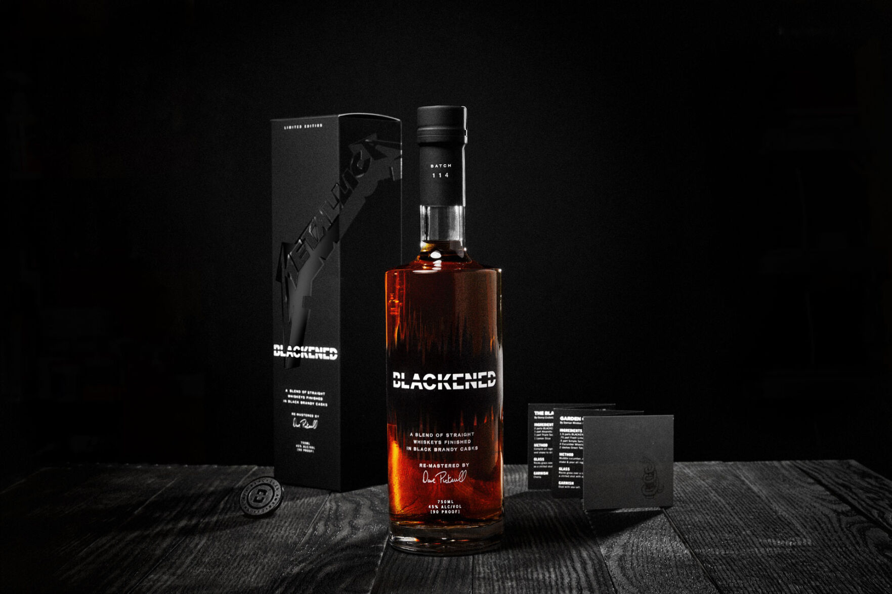 New Limited Edition “Black Album” Batch Of Black Whiskey From